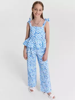 Комплект для девочек: топ и брюки