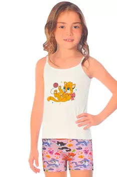 Комплект для девочки (майка,боксеры)