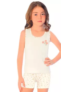 Комплект для девочки (майка,боксеры)