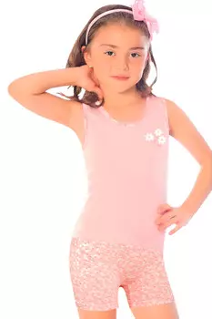 Комплект для девочки (майка,боксеры)