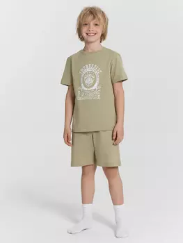 Комплект домашний для мальчиков бежевый