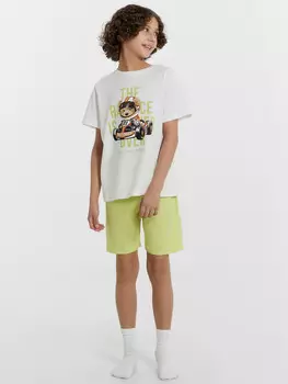 Комплект домашний для мальчиков: футболка и шорты