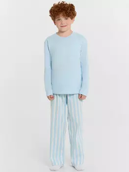 Комплект домашний для мальчиков голубой