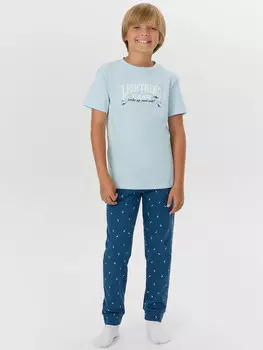 Комплект домашний для мальчиков с надписью