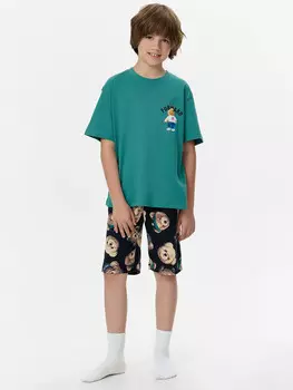 Комплект домашний для мальчиков с принтом в виде мишек