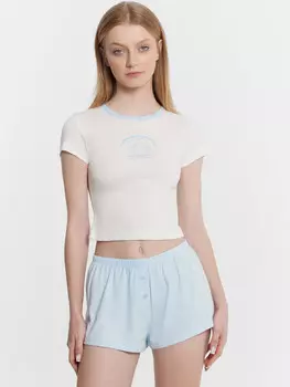 Комплект домашний женский: футболка и шорты
