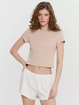 Комплект домашний женский: футболка и шорты