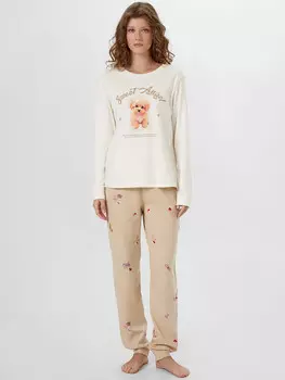 Комплект домашний женский с надписью