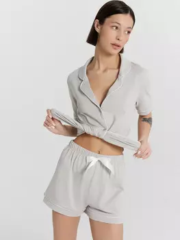 Комплект домашний женский серый