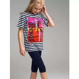 Комплект футболка леггинсы