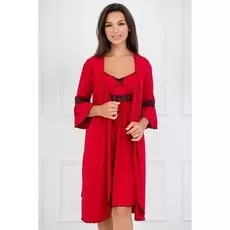 Комплект халат сорочка