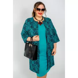 Комплект из платья и пальто