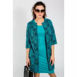 Комплект из платья и пальто