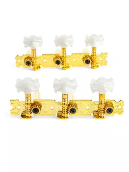 Комплект колковой механики music life белый с золотым