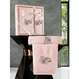 Комплект махровых полотенец, 2 шт