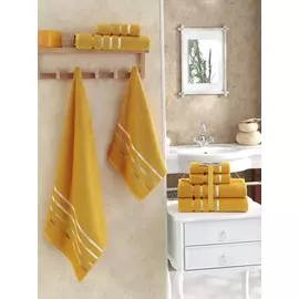 Комплект махровых полотенец, 4 шт