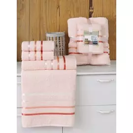 Комплект махровых полотенец, 4 шт