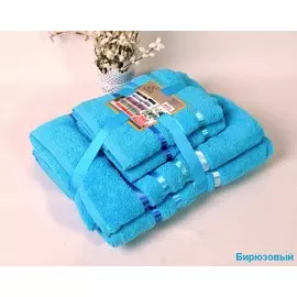 Комплект махровых полотенец (4 штуки)