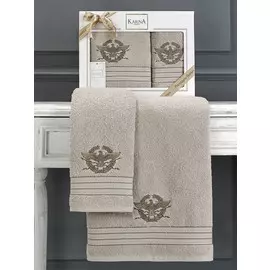 Комплект махровых полотенец 50x90-70х140 см