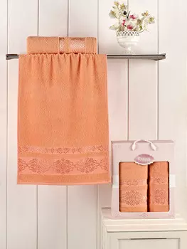 Комплект махровых полотенец 50x90-70х140 см 2 шт