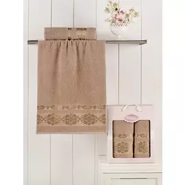 Комплект махровых полотенец 50x90-70х140 см 2 шт