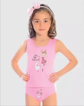 Комплект (Майка, трусики) для девочки