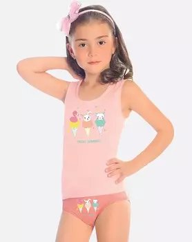 Комплект (Майка, трусики) для девочки