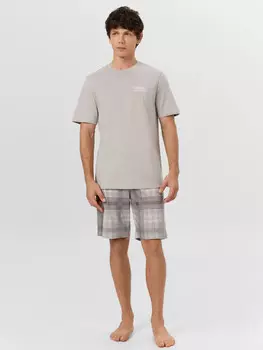 Комплект мужской домашний серый