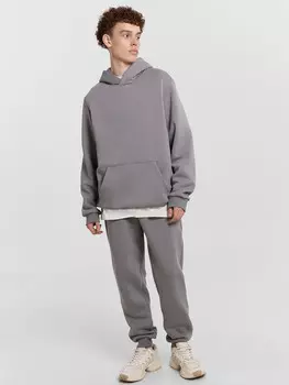 Комплект мужской спортивный серый