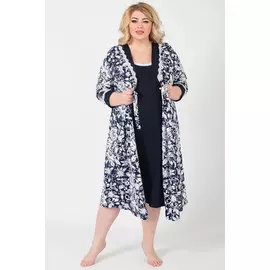 Комплект ночная сорочка халат