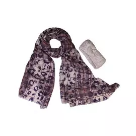 Комплект палантин повязка