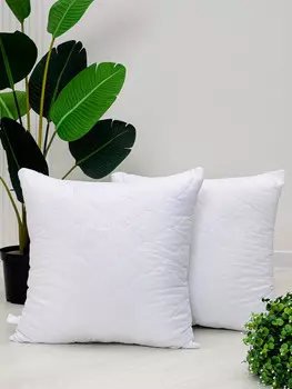 Комплект подушек raposa home лебяжий пух микрофибра 70х70