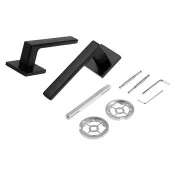 Комплект раздельных ручек lockland pro, цвет черный