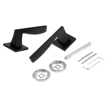 Комплект раздельных ручек lockland pro, цвет черный