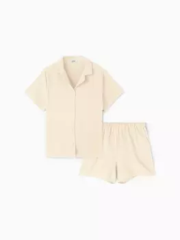 Пижама рубашка шорты