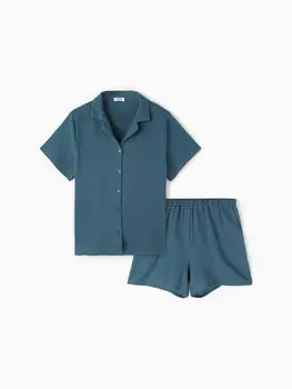 Пижама рубашка шорты