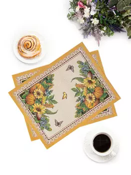 Комплект салфеток "Август" 2 шт, 40х50 см