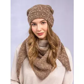 Комплект шапка косынка