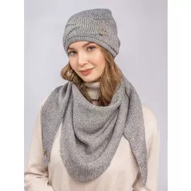 Комплект шапка косынка