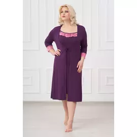 Комплект сорочка халат