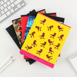 Комплект тетрадей а5, 48 листов на скрепке, 5 шт.