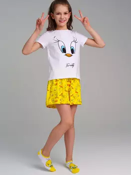 Комплект трикотажный фуфайка футболка шорты