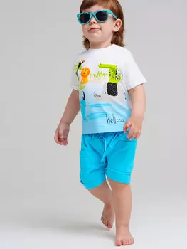 Комплект трикотажный фуфайка футболка шорты