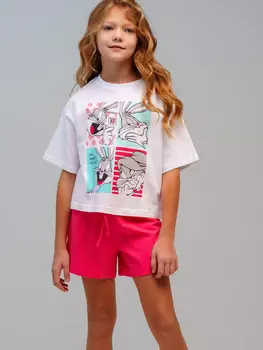 Комплект трикотажный фуфайка футболка шорты