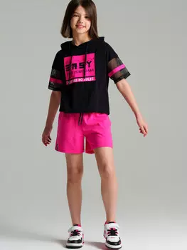 Комплект трикотажный фуфайка футболка шорты
