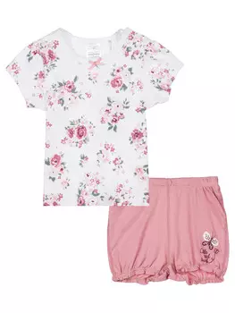 Комплект трикотажный фуфайка футболка шорты