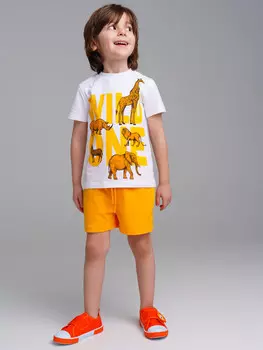 Комплект трикотажный фуфайка футболка шорты