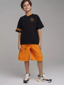 Комплект трикотажный фуфайка футболка шорты