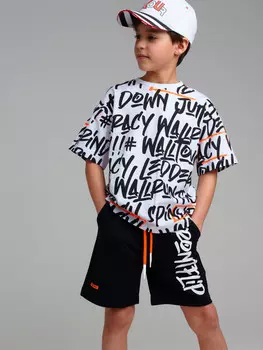 Комплект трикотажный фуфайка футболка шорты