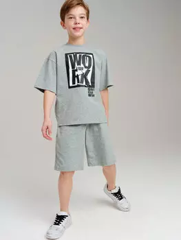 Комплект трикотажный фуфайка футболка шорты